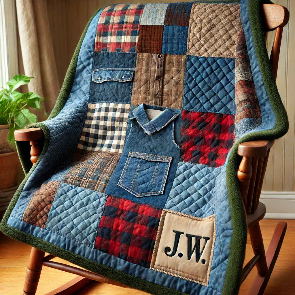 Grandpa Joe's Story Eternal Quilt